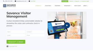 Savance Visitor Management
